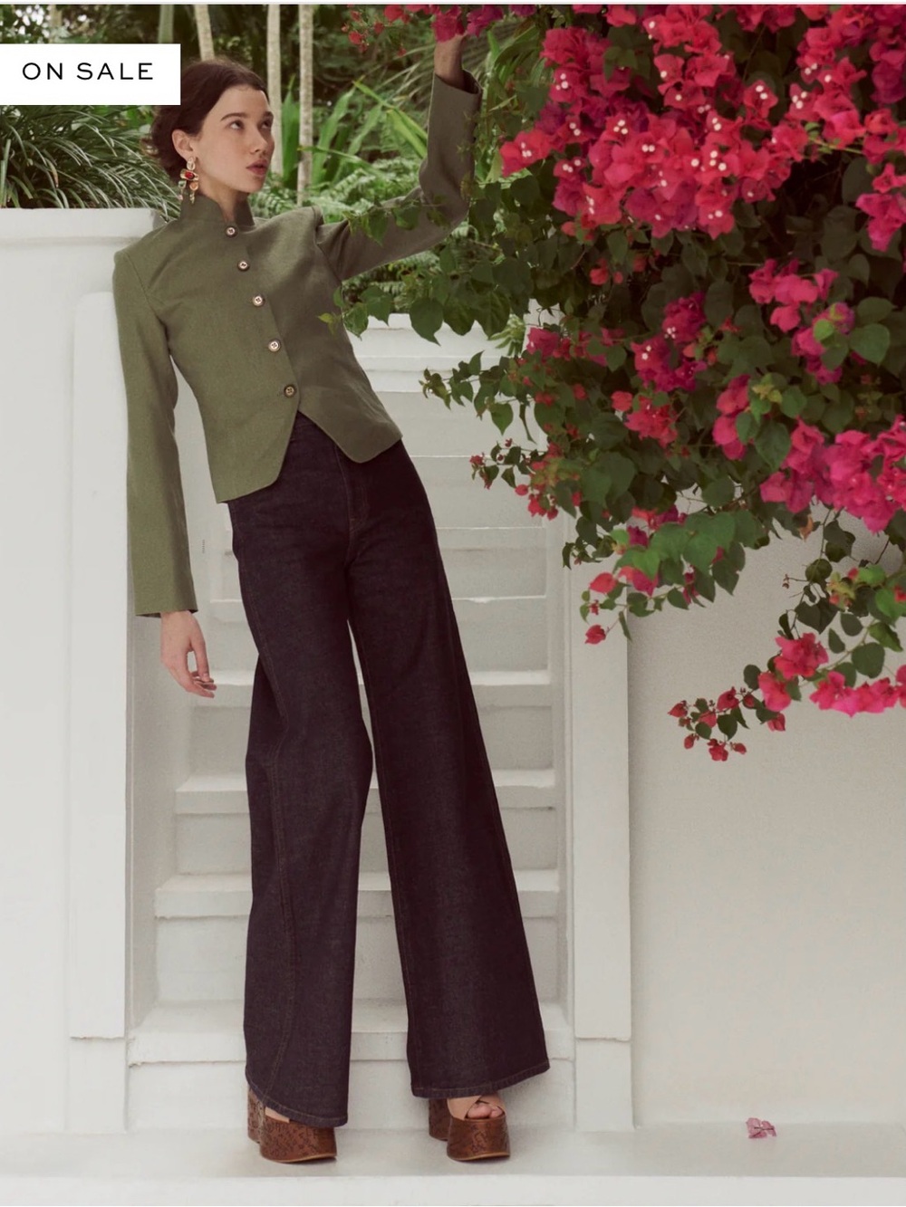 Hill House The Valerie Jacket - Olive